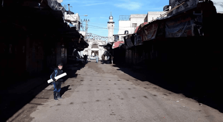 صورة من الاضراب
