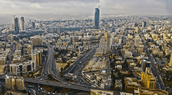 صورة عامة للعاصمة عمان