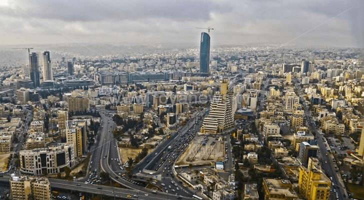 جانب من العاصمة عمان