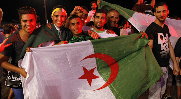 جماهير المنتخب الجزائري