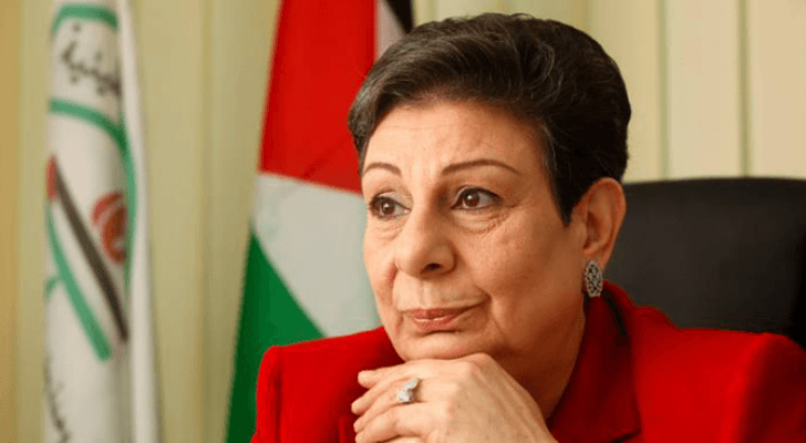 عضو اللجنة التنفيذية لمنظمة التحرير الفلسطينية حنان عشراوي