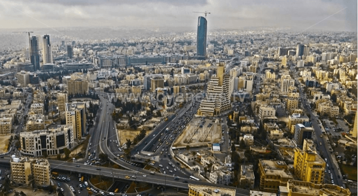 صورة عامة للعاصمة عمان