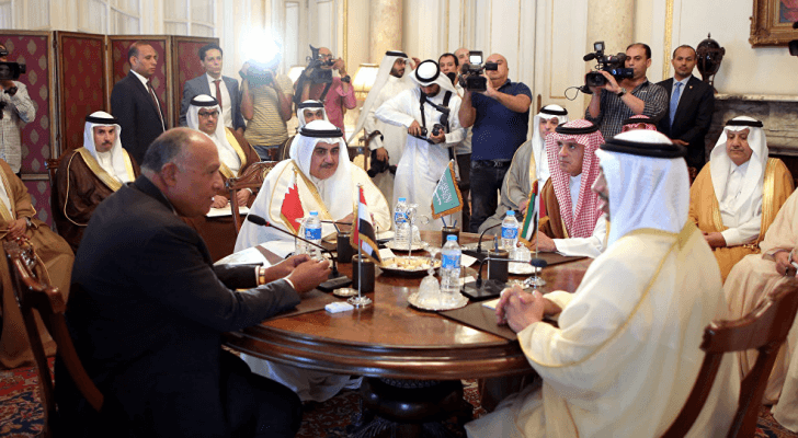 وزراء خارجة الدول المقاطعة لقطر - ارشيفية