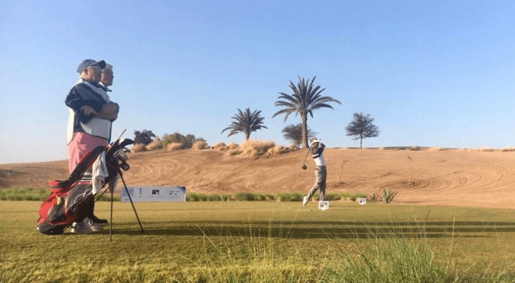 ميغان ماكلارين تخطف الأضواء في اليوم الأول من بطولة الأردن الدولية المختلطة للغولف