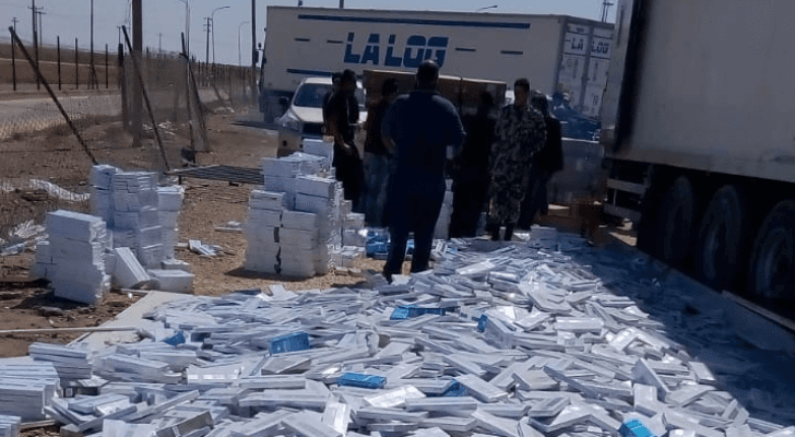من المضبوطات