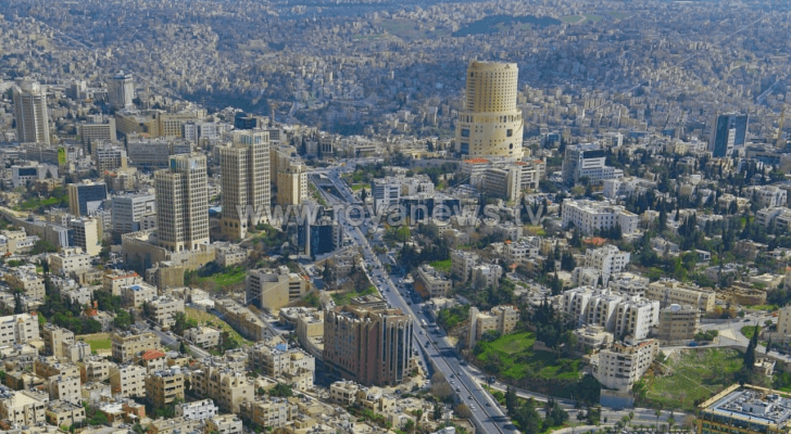 صورة ارشيفية للعاصمة عمان