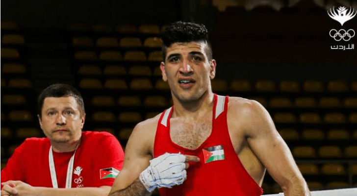 ملاكم المنتخب الوطني عبادة الكسبة