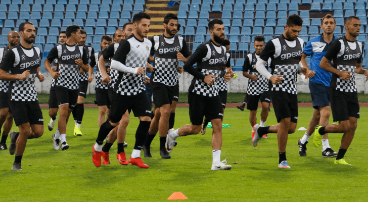 في اطار التحضيرات لتصفيات كأس العالم 2022 - من التدريبات