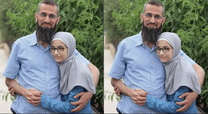 الدكتور  القنيبي وابنته سارة
