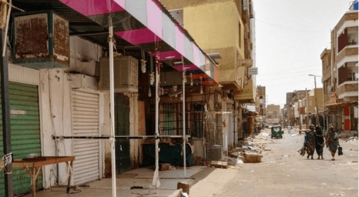 المتاجر لا تزال مغلقة في الخرطوم في اليوم الثالث للعصيان المدني
