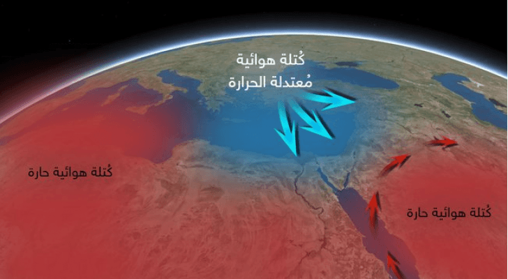 طقس العرب: النشرة الأسبوعية للأردن.. طقس صيفي معتدل ولا موجات حر متوقعة
