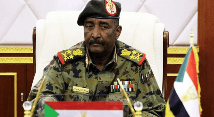 الفريق أول عبد الفتاح البرهان رئيس المجلس العسكري الحاكم في السودان