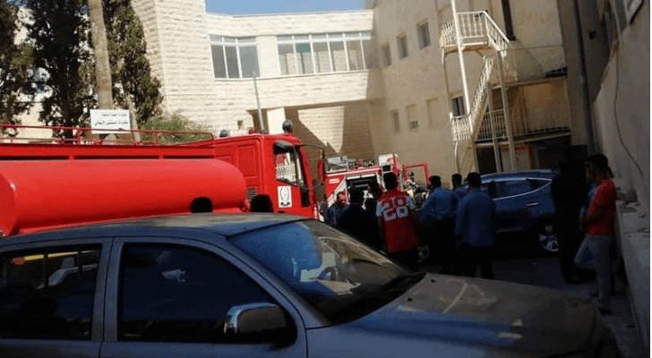 من مكان وقوع الجريمة - داخل مستشفى خاص بمحافظة الكرك