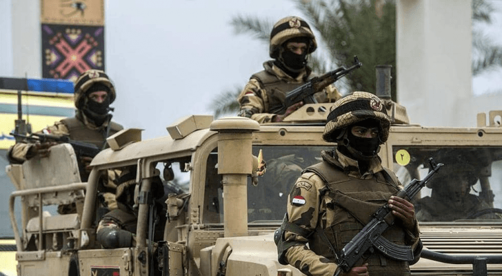 عناصر من الجيش المصري