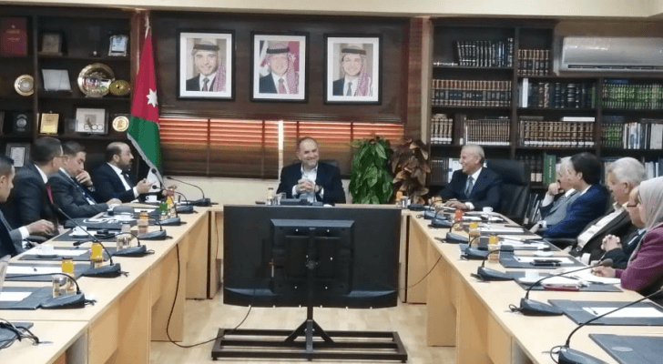 التلهوني يستقبل النائب العام الفلسطيني