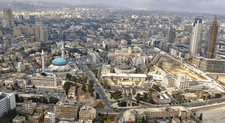 جانب من العاصمة عمان