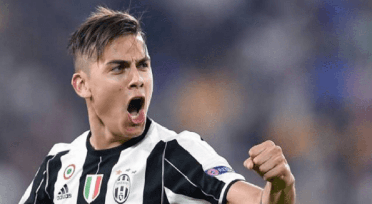 لاعب يوفينتوس الايطالي باولو ديبالا