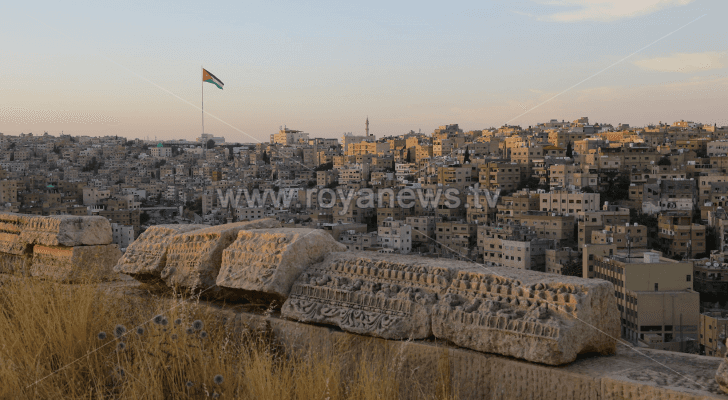 صورة عامة للعاصمة عمان