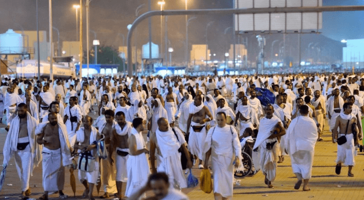 حجاج بيت الله الحرام يستقرون في مشعر مزدلفة  - وكالة الانباء السعودية