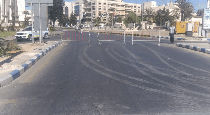 إجراء تحويلات مرورية مؤقتة لحين الانتهاء من اعمال ازالة الدوار الخامس