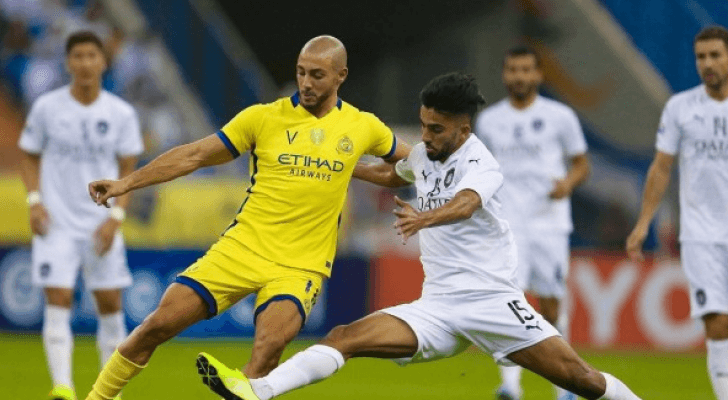 مباراة سابقة بين السد والنصر