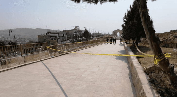 الصورة من مواقع التواصل الاجتماعي - عملية الطعن في جرش