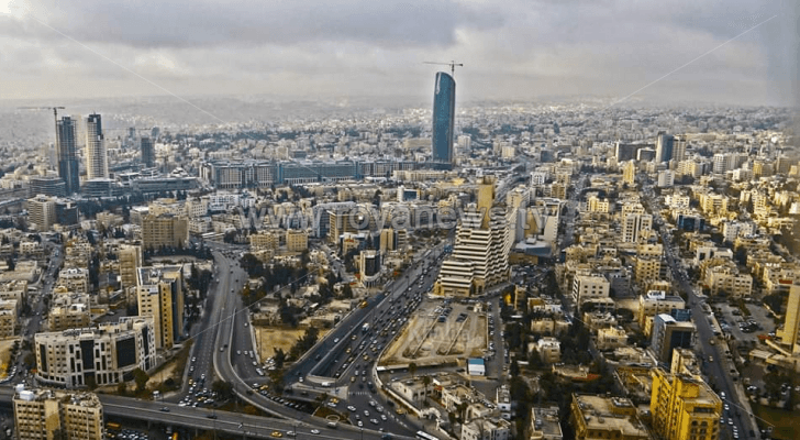 جانب من العاصمة عمان