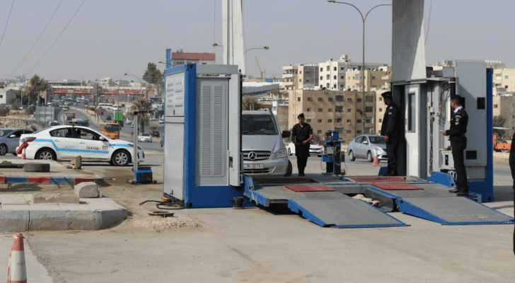 الامن العام يبدأ باستخدام محطة الفحص الفني للمركبات في الحملة الشتوية
