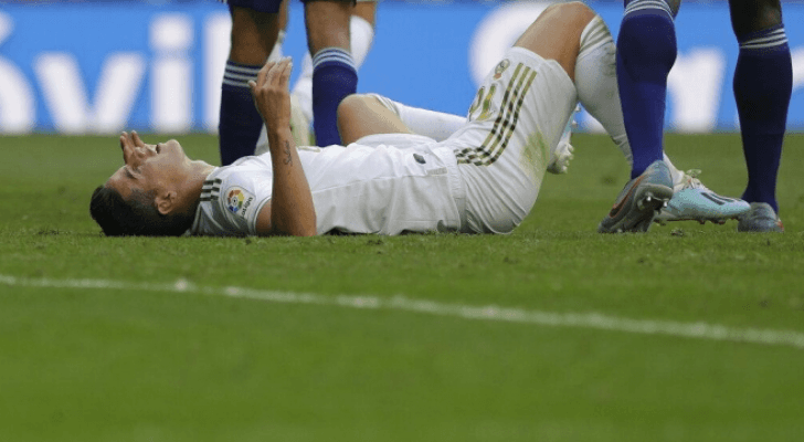 خاميس يغيب عن ريال مدريد لـ15 يوما