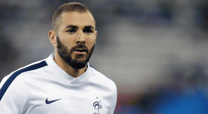 مهاجم ريال مدريد كريم بنزيمة