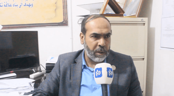 نائب نقيب المعلمين د.ناصر نواصرة - صورة من الفيديو