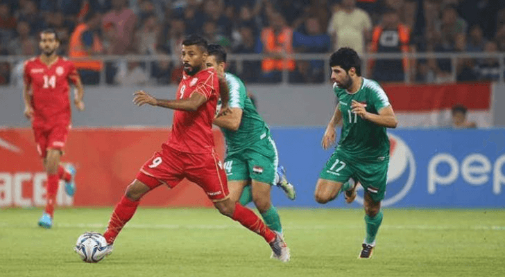 مباراة العراق والبحرين