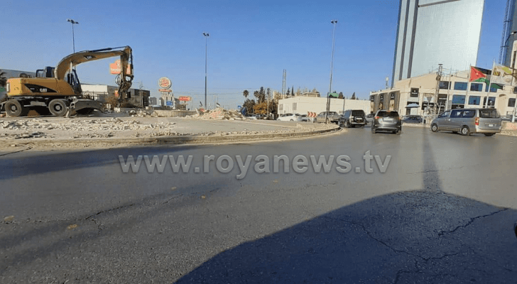 من اعمال ازالة الدوار السادس