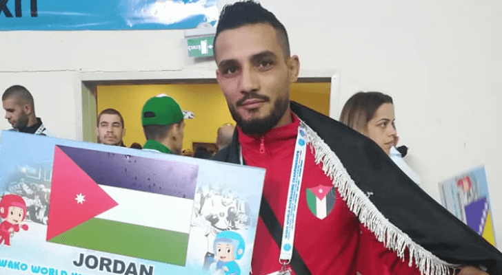 اللاعب الاردني للكيك بوكيسنغ، محمد عيد
