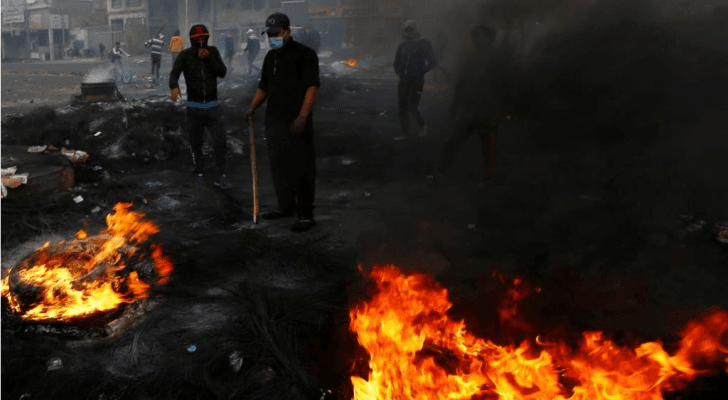 صورة من المظاهرات