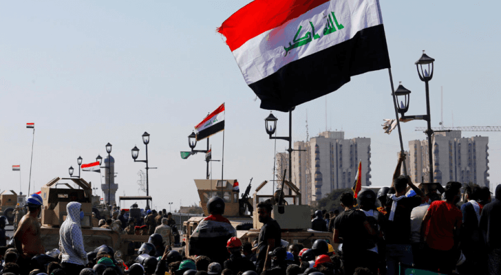 صورة من المظاهرات العراقية