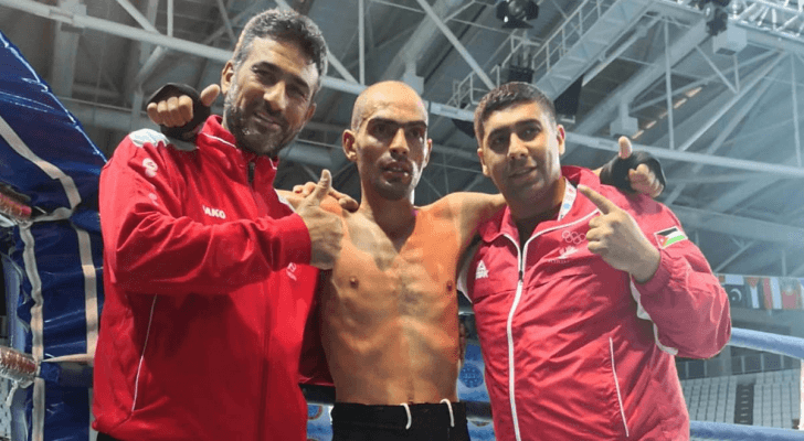لاعب قوات الدرك والمنتخب الوطني عدي أبو حصوة