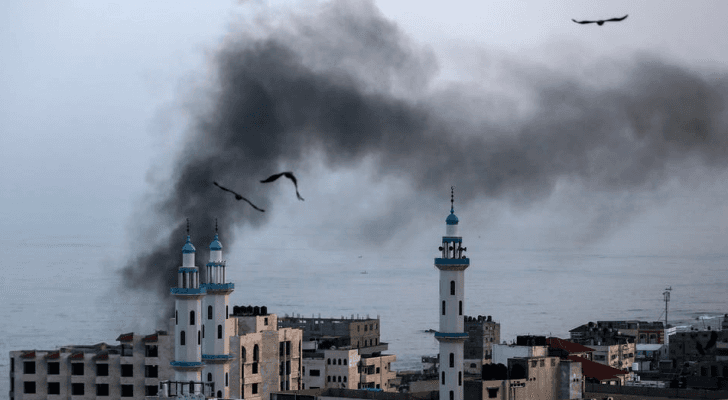قصف غزة - ارشيفية