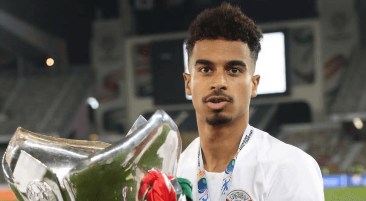 لاعب المنتخب القطري أكرم عفيف