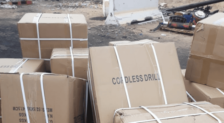 من المضبوطات