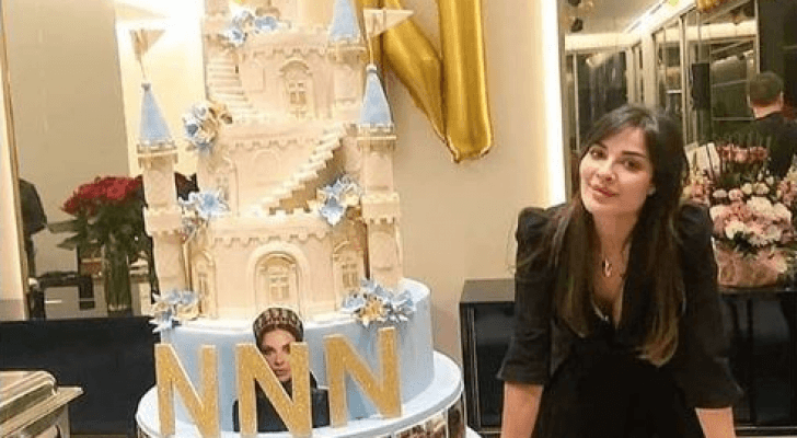 النجمة نادين نجيم تحتفل بعيد ميلادها الأول بعد طلاقها