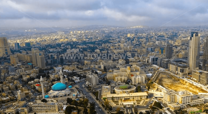 جانب من العاصمة عمان
