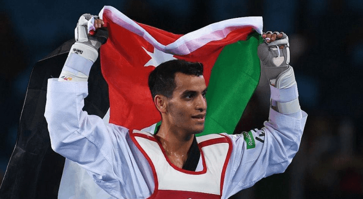 البطل الأردني احمد ابو غوش