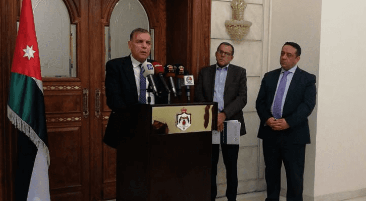 إيجاز صحفي لوزير الصحة ووزير الدولة لشؤون الاعلام بالوكالة ومدير مؤسسة الغذاء والدواء حول تطورات فيروس كورونا في الأردن