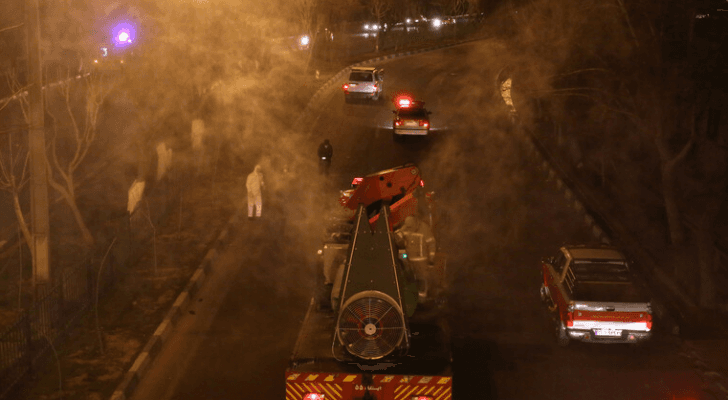 تسجيل 85 حالة وفاة جديدة جراء فيروس كورونا في إيران خلال يوم
