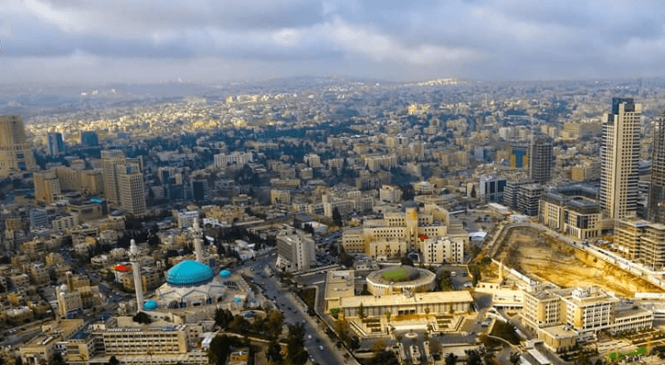 جانب من العاصمة عمان