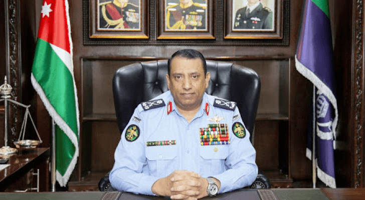 مدير الأمن العام اللواء حسين الحواتمة