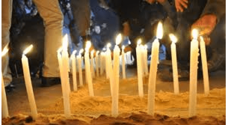 الاردنيين يضيئون الشموع من منازلهم احتفالا بساعة الارض