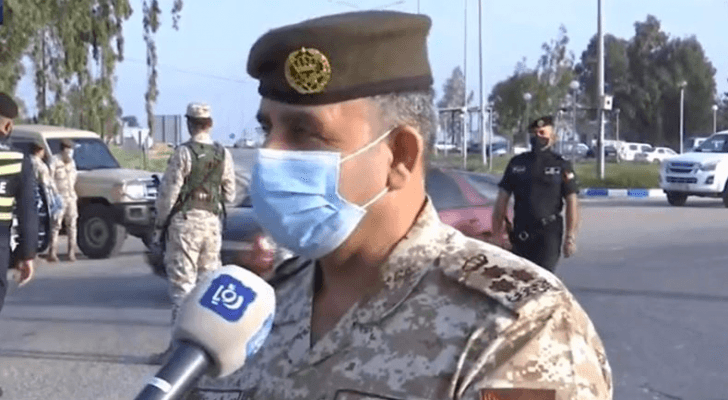 قائد المنطقة العسكرية الشرقية العميد الركن فخر عدنان خليفات
