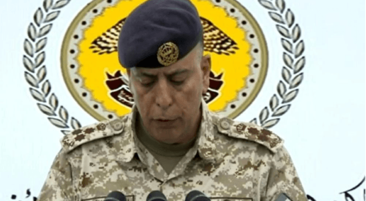 ايجاز صحفي لمدير عمليات خلية أزمة كورونا العميد مازن الفراية في مركز إدارة الازمات